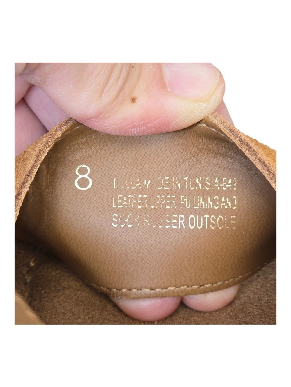 Steve Madden Women’s 8 Lulla Tan Suede Leather Platform Sandals - Picture 13 of 14